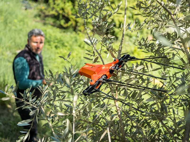 Stocker E-51 21V - Abbacchiatore a batteria con asta telescopica - 235-315 cm - 4Ah 21V