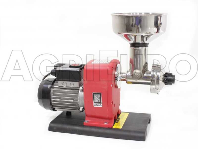 OUTLET - PICCOLI DIFETTI ESTETICI - Macinagranaglie elettrico New O.M.R.A. OM 6000 motore elettrico 400 watt - macina cereali