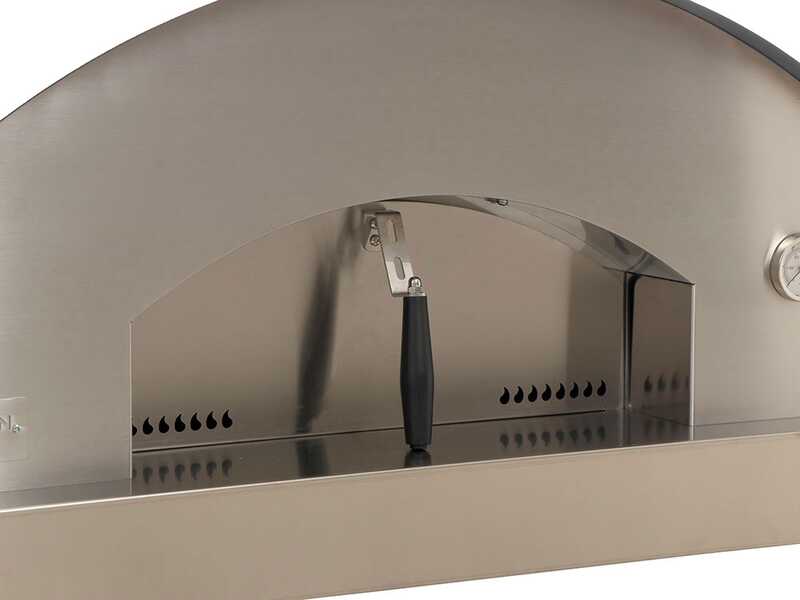 OUTLET - PICCOLI DIFETTI ESTETICI - Seven Italy Eros Antracite - Forno a legna