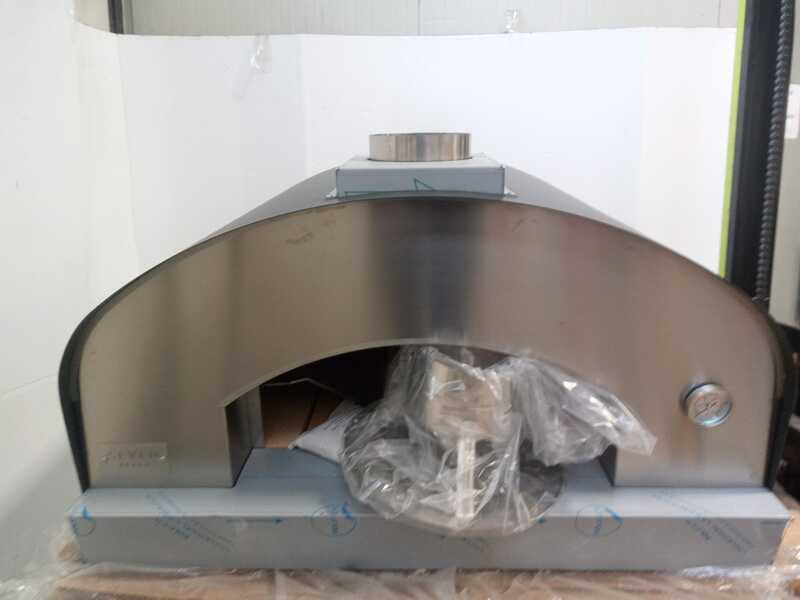 OUTLET - PICCOLI DIFETTI ESTETICI - Seven Italy Eros Antracite - Forno a legna