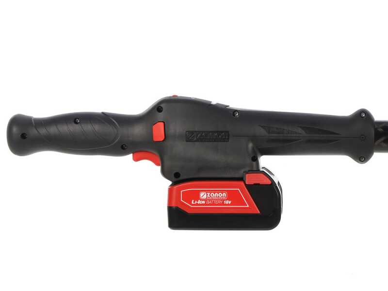 Zanon Karbonium X PRO AL-300 - Abbacchiatore a batteria - Asta telescopica 220/350 cm - 18V/10Ah