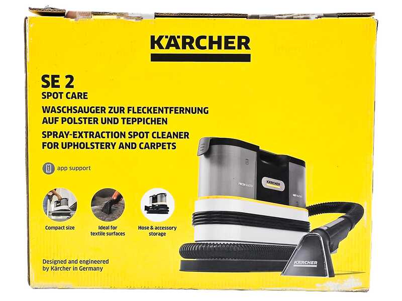 Karcher SE 2 Spot Care - Lavamoquette - Aspiraliquidi portatile - 450W