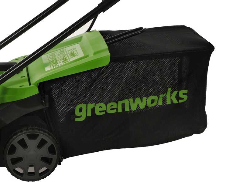 Greenworks GD24LM33 - Tagliaerba a batteria - 24V/10Ah - Taglio 33 cm