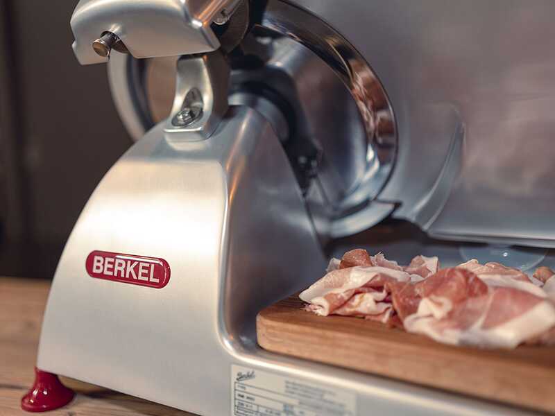Berkel Pro Line XS25 Total Grey - Affettatrice con lama in acciaio cromato da 250 mm