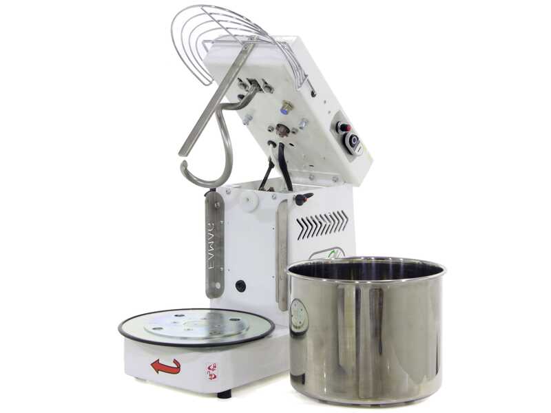 OUTLET - SENZA IMBALLO ORIGINALE - Famag IM 10S/230 10 Velocit&agrave; - Impastatrice a spirale 10 Kg con testa sollevabile