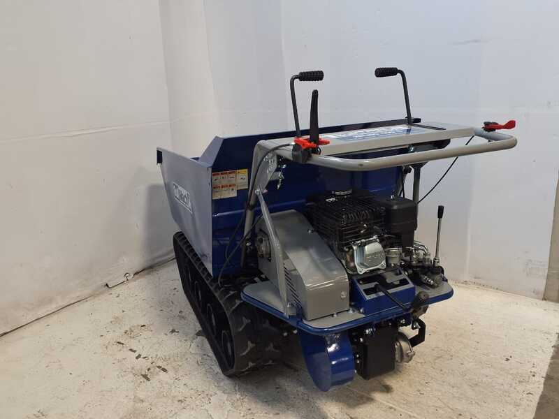 OUTLET - PICCOLI DIFETTI ESTETICI - BullMach Helios 500 D - Motocarriola cingolata dumper idraulico 500Kg