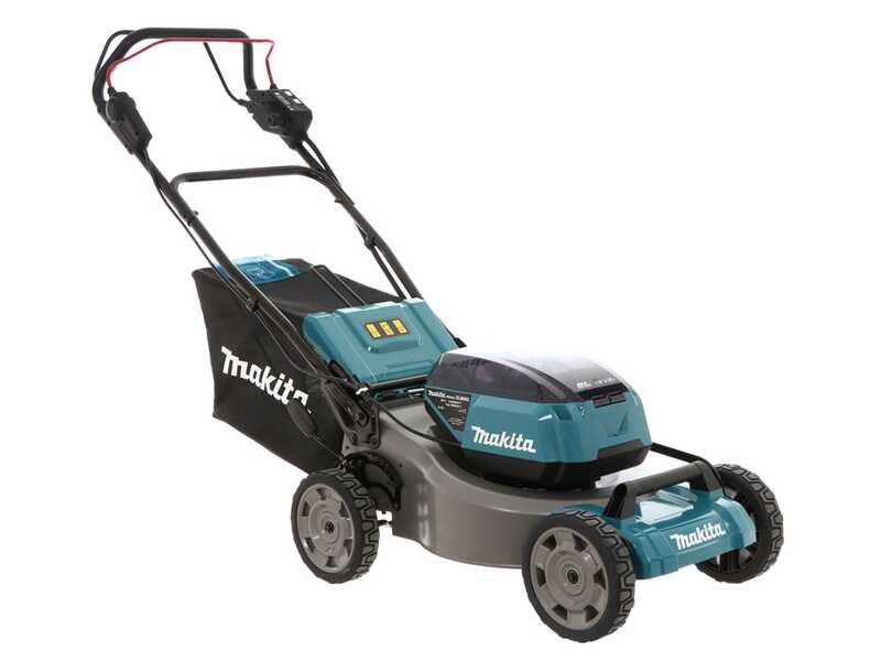 Makita DLM462Z - Tagliaerba semovente a batteria - 4x18V/5Ah - Taglio 46 cm