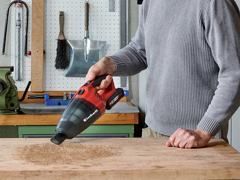 Einhell TE-VC 18 Li - Aspiratore a batteria portatile - 18V 4Ah