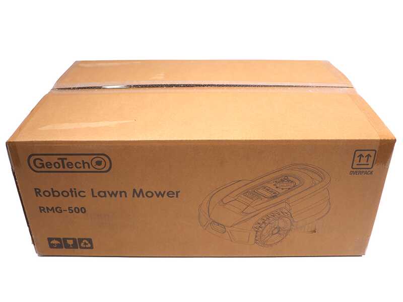 OUTLET - UTILIZZATO PER PROVA - GeoTech RMG-500 - Robot rasaerba - Con filo perimetrale