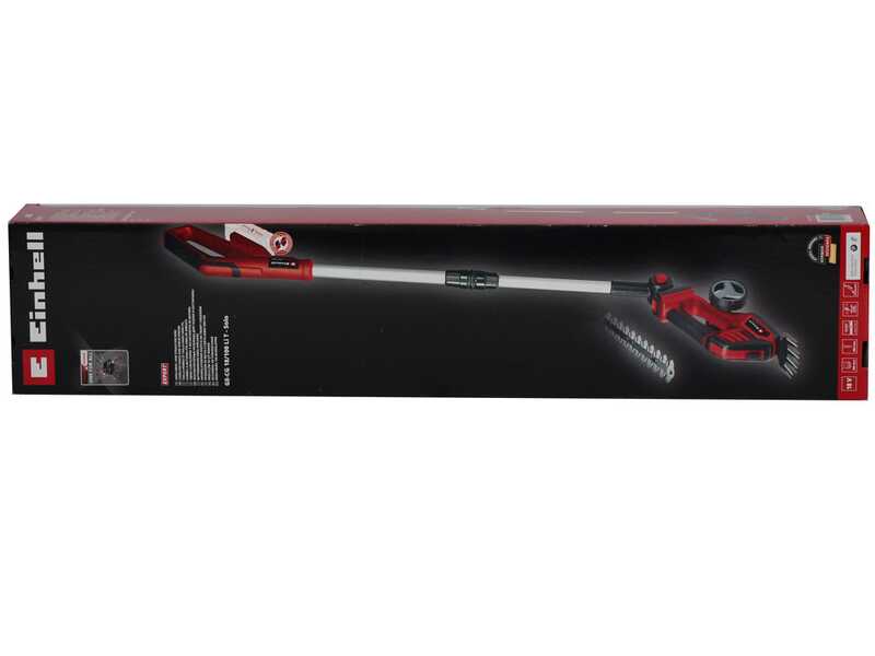 Einhell GE-CG 18/100 Li T - Forbice tagliaerba a batteria con asta - 18V 5.2Ah