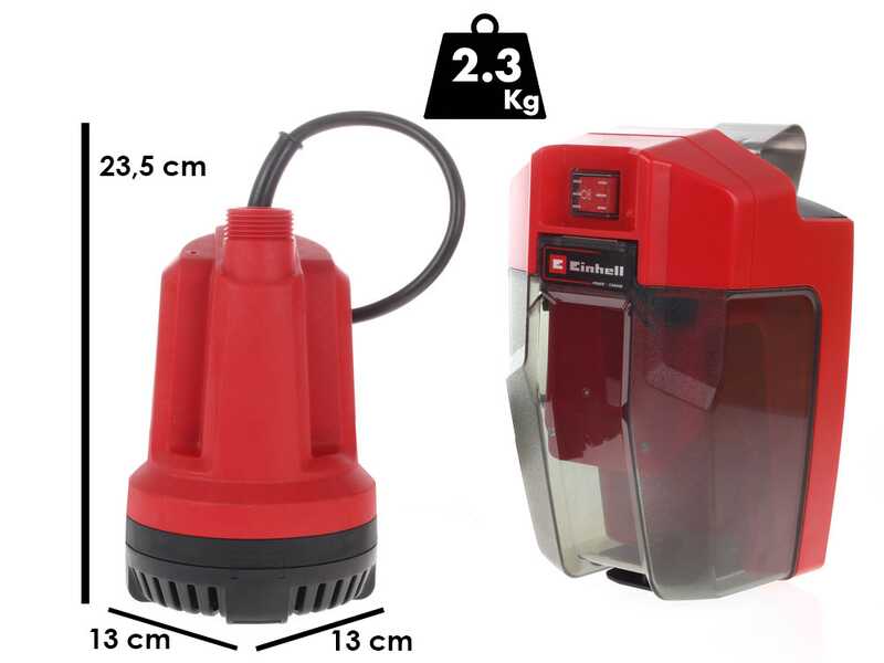 Einhell GE-SP 18 Li - Pompa sommersa a batteria 18V 4Ah