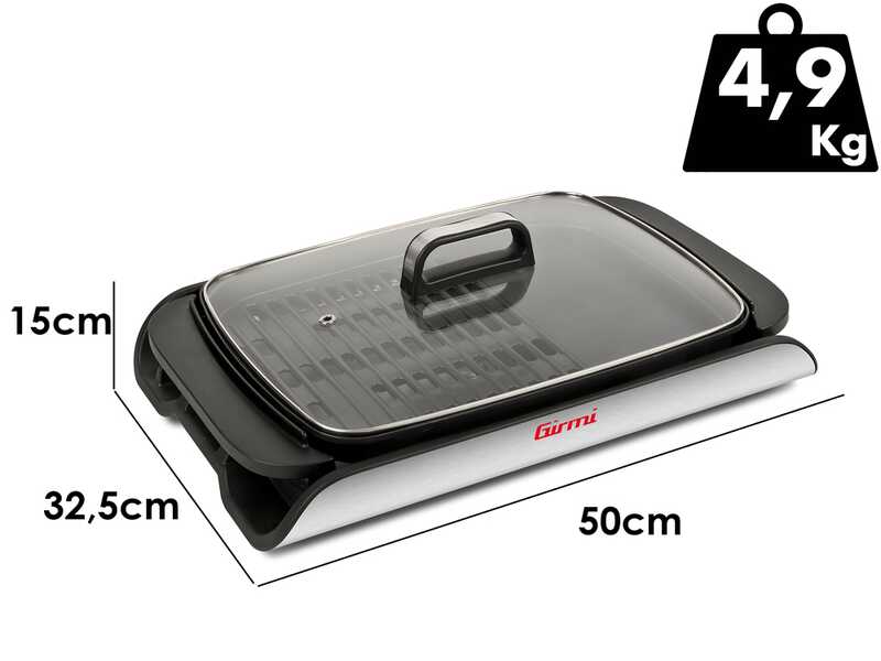 Girmi BQ91- Barbecue elettrico e griglia