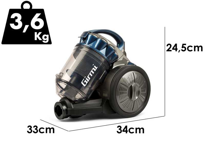 Girmi AP23 - Aspirapolvere a traino - 700 W