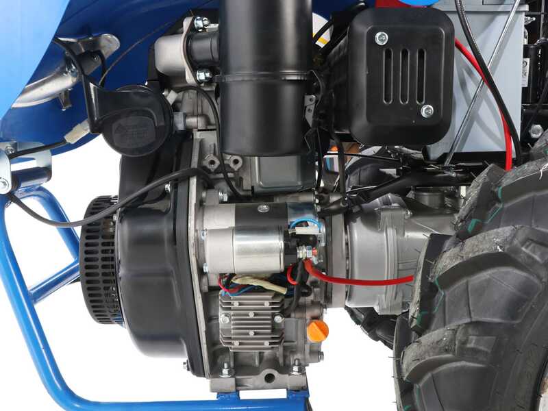 EuroMech BLITZ 120 - Motocoltivatore diesel - Yagmur D460 - 12 HP - Avviamento elettrico