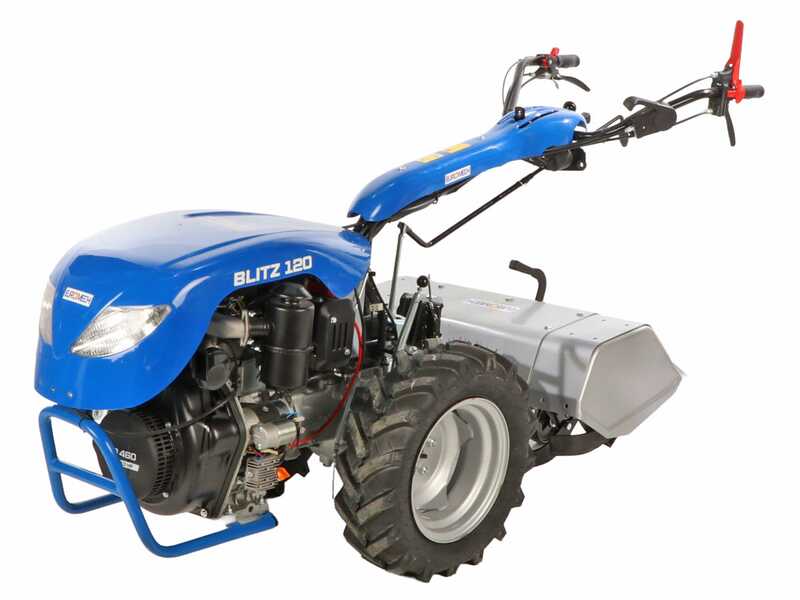 EuroMech BLITZ 120 - Motocoltivatore diesel - Yagmur D460 - 12 HP - Avviamento elettrico
