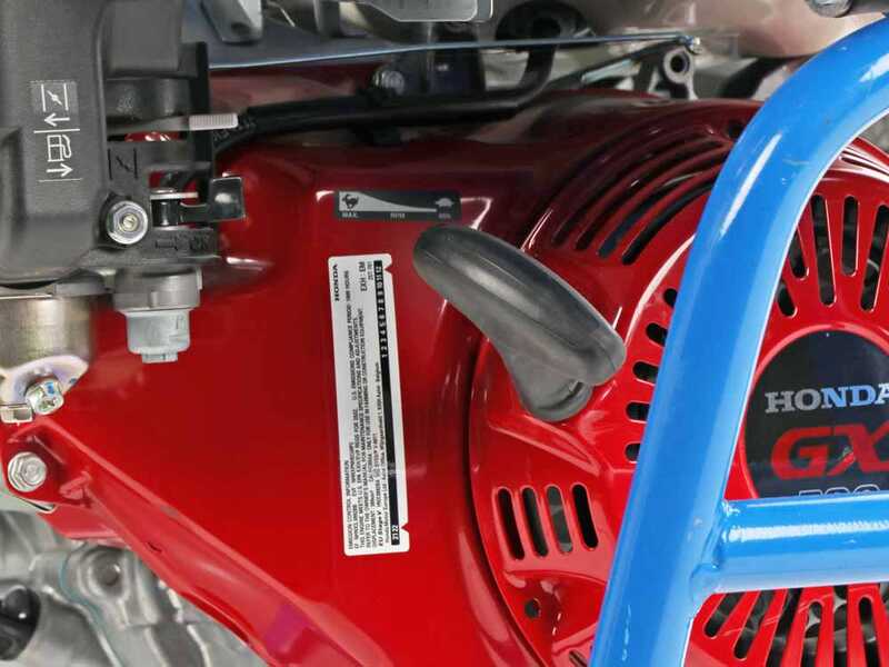 EuroMech BLITZ 120 - Motocoltivatore a benzina - Honda GX390 - 13 HP