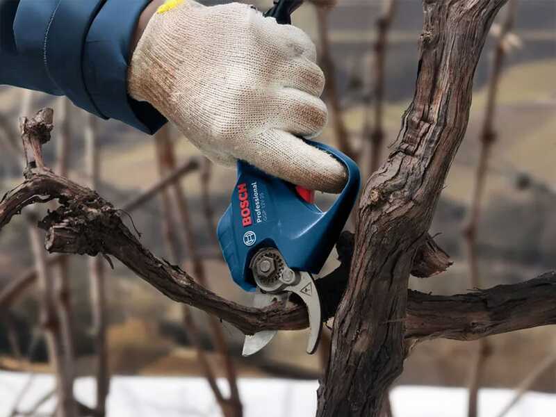 Bosch Professional GGP 12V‑25 - Forbice elettrica da potatura - 12V 3Ah
