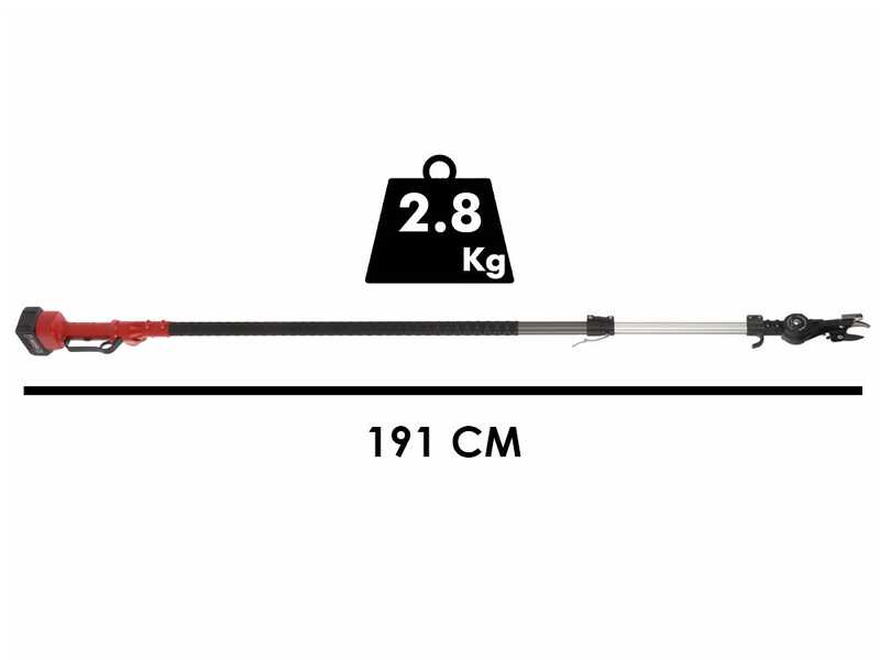 Archman HELIUM+ - Svettatoio a batteria - Asta 191 - 292 cm - 4Ah 21V