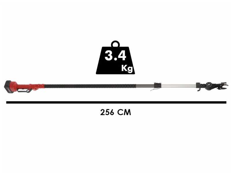 Archman HELIUM+ - Svettatoio a batteria - 256 - 415 cm - 4Ah 21V - Diametro di taglio 35mm