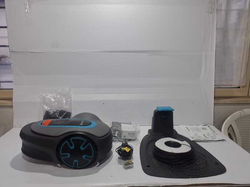 OUTLET - UTILIZZATO PER PROVA - Gardena SILENO minimo 500 - Robot rasaerba con cavo perimetrale