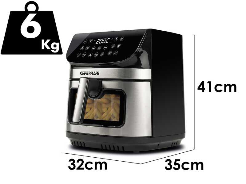 G3 Ferrari Friggisano Star - Friggitrice ad aria 9L