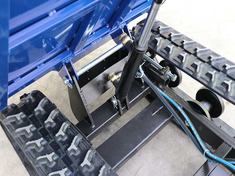 OUTLET - PICCOLI DIFETTI ESTETICI - BullMach Helios 500 D - Motocarriola cingolata dumper idraulico 500Kg