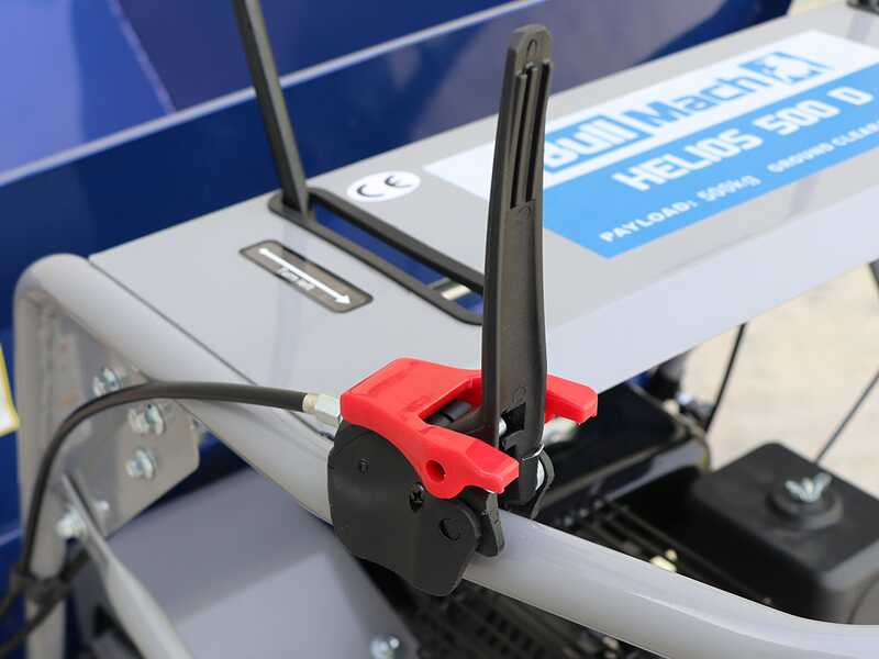 OUTLET - PICCOLI DIFETTI ESTETICI - BullMach Helios 500 D - Motocarriola cingolata dumper idraulico 500Kg