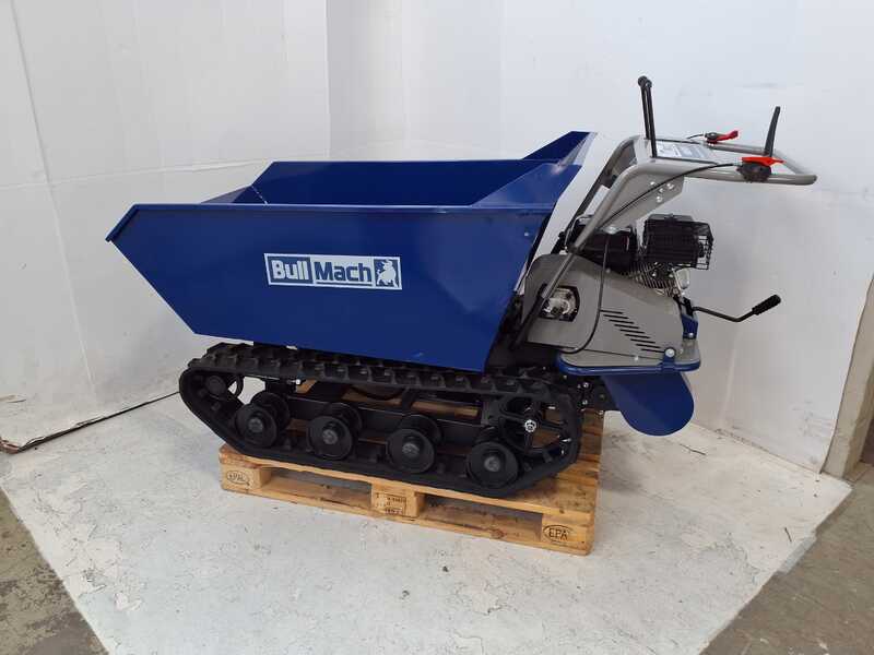 OUTLET - PICCOLI DIFETTI ESTETICI - BullMach Helios 500 D - Motocarriola cingolata dumper idraulico 500Kg
