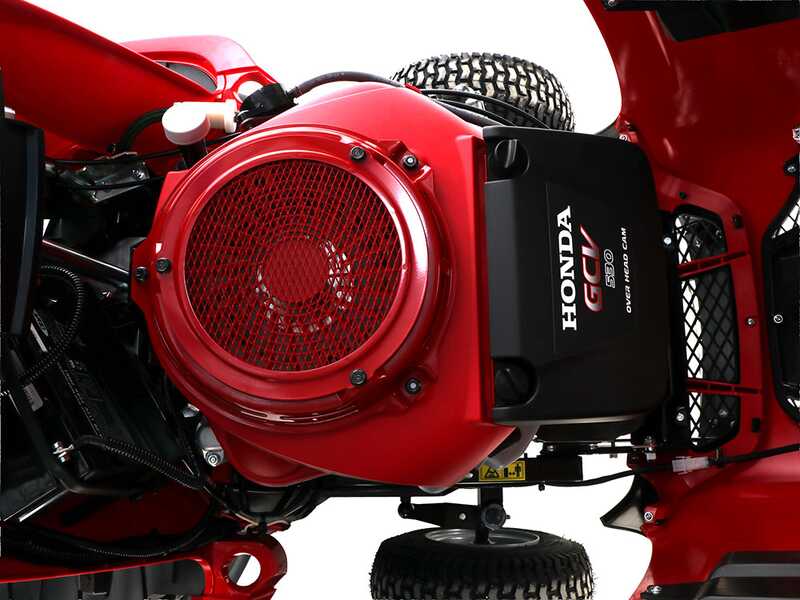 Honda HF 2417 HME - Trattorino tagliaerba - Cambio idrostatico - Motore Honda GCV530 - Cesto di raccolta e mulching