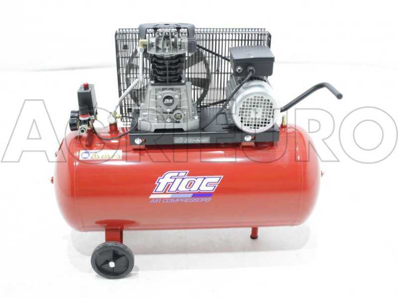 Compressore d'aria 100 Lt Fiac AB 100-268 T trasmissione a cinghia