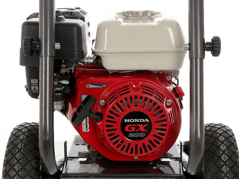 OUTLET - SENZA IMBALLO ORIGINALE - Idropulitrice a scoppio professionale BWD-K 11/200 - 200 bar - Motore Honda GX200