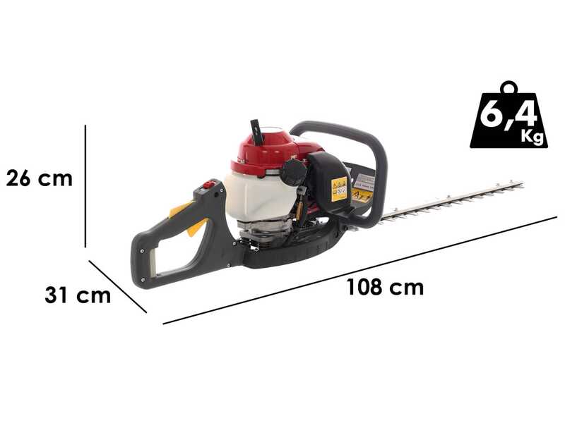 Honda HHH 25D 75ET - Tagliasiepi a scoppio con lama da 72 cm - 25 cc