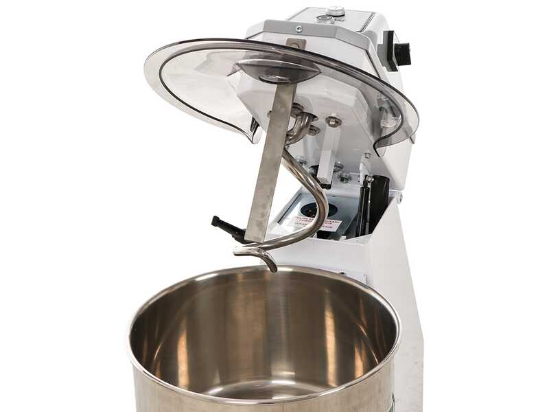 OUTLET - UTILIZZATO PER PROVA - Fimar 12SR - Impastatrice a spirale con testa ribaltabile - Trifase - 2 velocit&agrave;