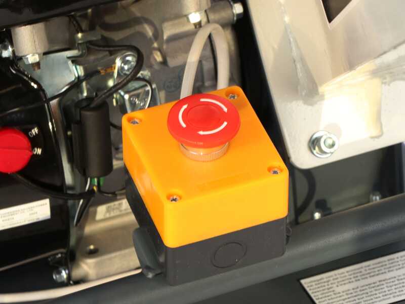 BlackStone GBK 500 - Biotrituratore a scoppio 2in1 con cesto o scarico a tramoggia - Motore Ducar DH212