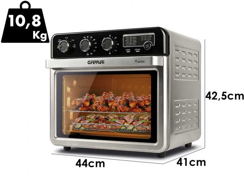 G3 Ferrari Friggisano 32L - Forno Elettrico - Friggitrice ad aria