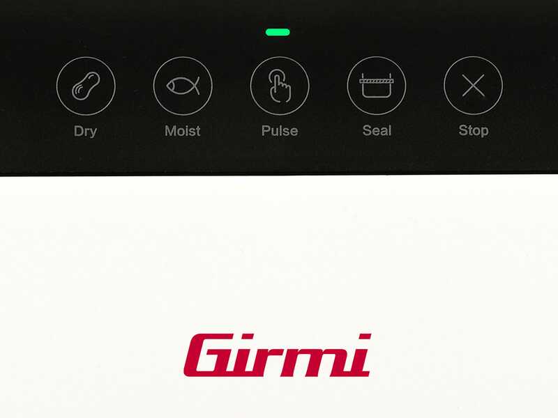 Girmi VT52 - Macchina sottovuoto - Barra saldante da 28,5 cm