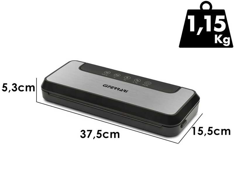 G3 Ferrari Fresco Vac - Macchina sottovuoto - Barra saldante da 28,5 cm