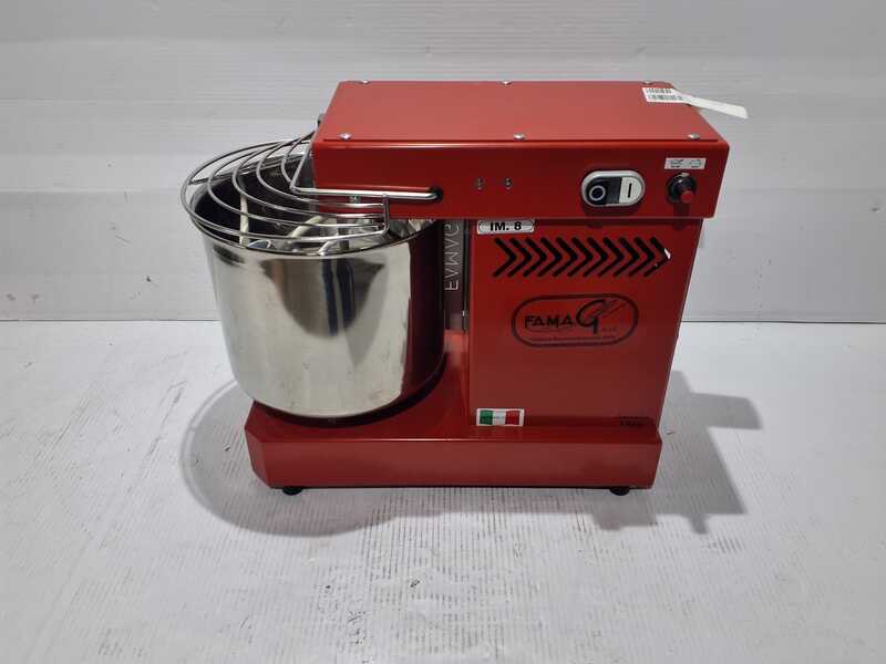 OUTLET - DA ESPOSIZIONE - Famag IM 8/230 10 Velocit&agrave; Rosso - Impastatrice a spirale 8 Kg