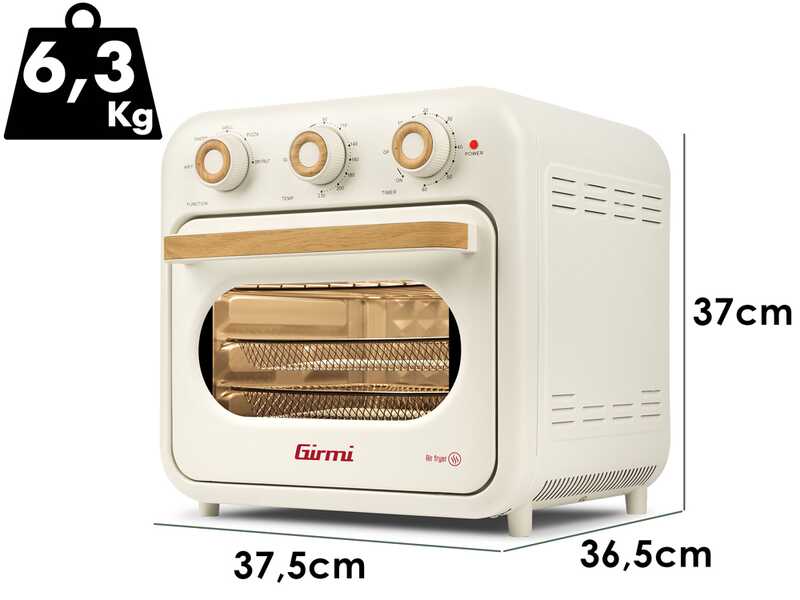 Girmi Ecofrit FG29 - Forno elettrico - Friggitrice ad aria 22L