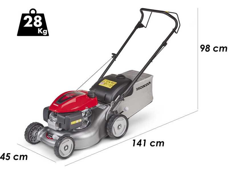 Honda HRG 416 PK - Rasaerba a scoppio - Gamma Izy - 2 in 1 - Taglio 41 cm