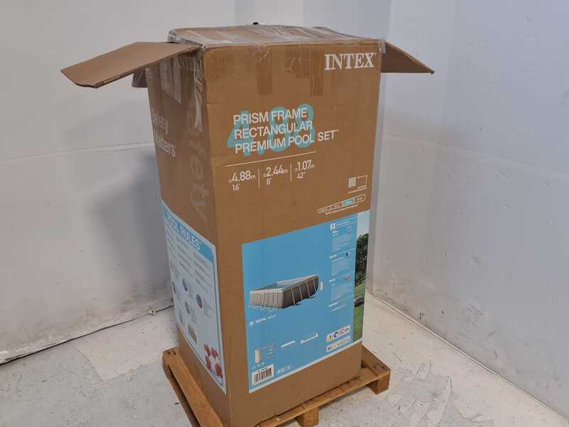 OUTLET - SENZA IMBALLO ORIGINALE - Intex Prisma Frame 26792NP - Piscina fuori terra
