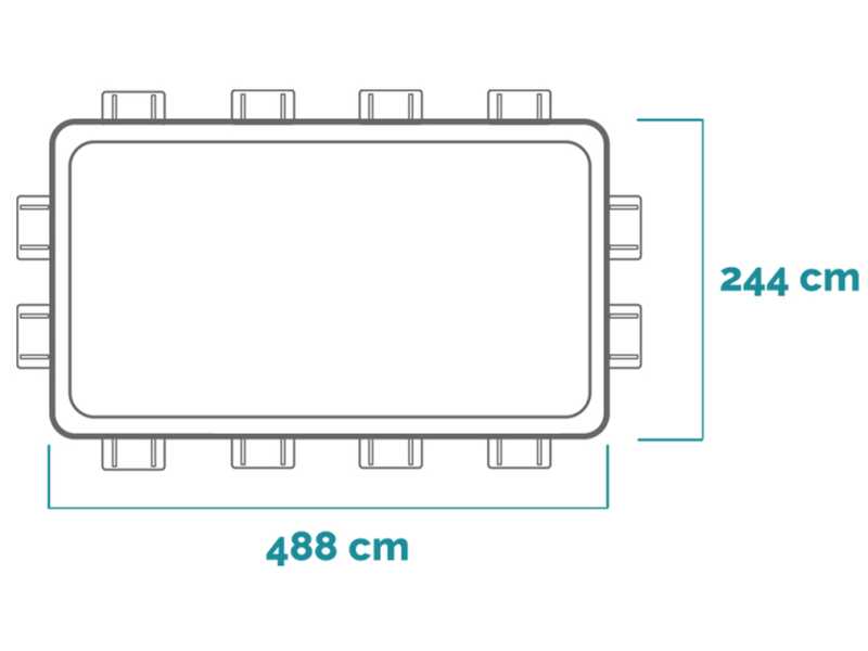 OUTLET - SENZA IMBALLO ORIGINALE - Intex Prisma Frame 26792NP - Piscina fuori terra