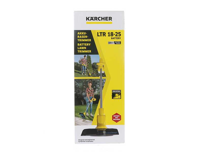 Karcher LTR 18-25 - Tagliabordi a batteria - 18V 5Ah