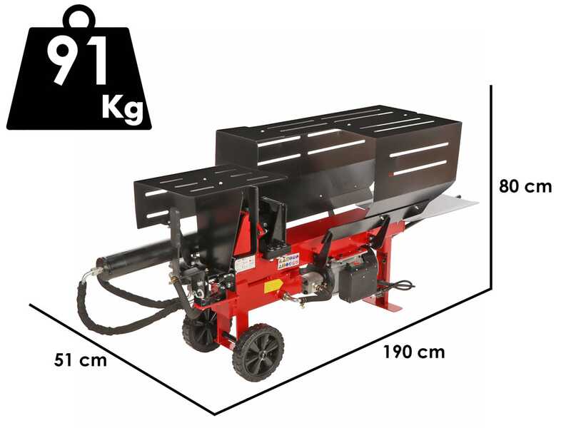 GeoTech LSP9 HE EVO - Spaccalegna elettrico - Orizzontale - 230V