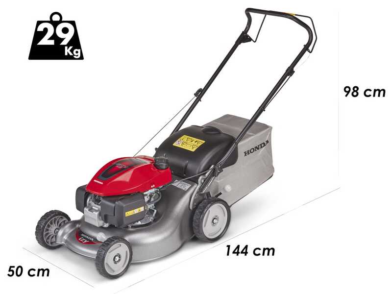 Honda HRG 466 PK - Rasaerba a scoppio - Gamma Izy - 2 in 1 - Taglio 46 cm