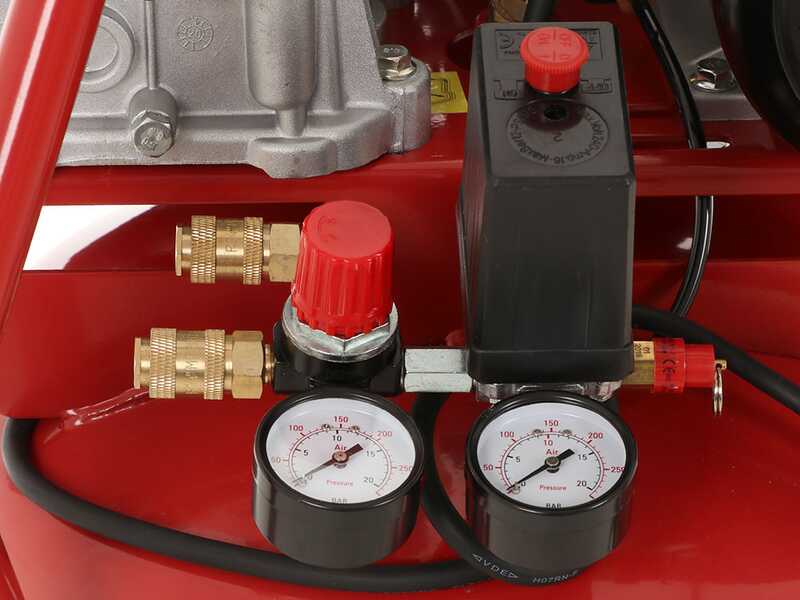 OUTLET - DA ESPOSIZIONE - Fini Advanced MK 103-90V-3M - Compressore aria elettrico monofase - Motore 3 HP - 90 lt