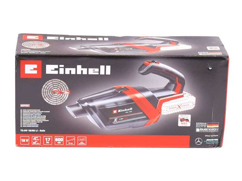 Einhell TE-HV 18/06 Li - Solo - Aspirapolvere portatile a batteria - 18V - SENZA BATTERIE E CARICABATTERIE