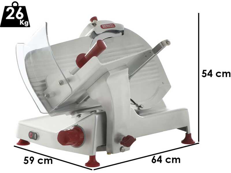 OUTLET - DA ESPOSIZIONE - Berkel Pro Line XS30 Silver - Affettatrice con lama in acciaio cromato da 300 mm