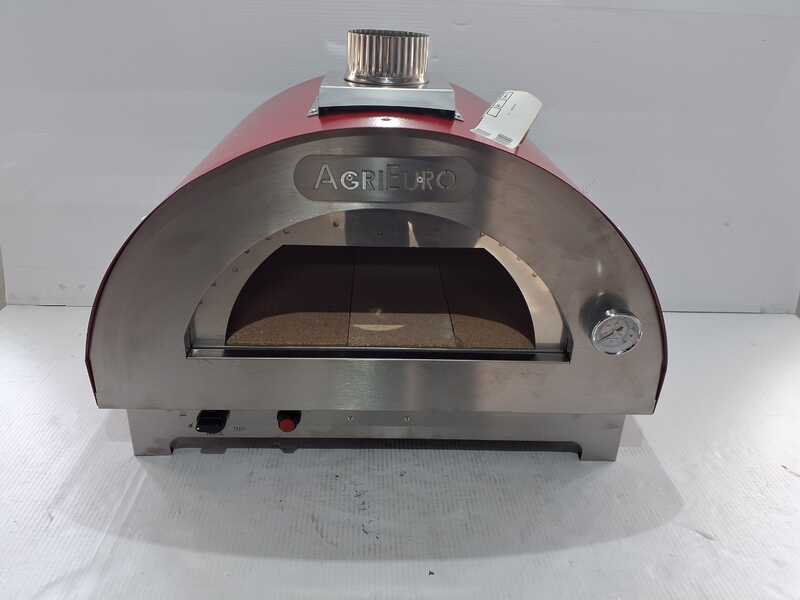 OUTLET - PICCOLI DIFETTI ESTETICI - Forno a gas per pizza da esterno Rosso - per 1 pizza