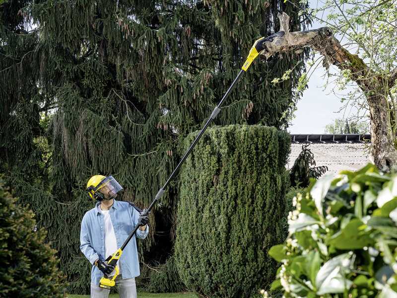 Karcher PSW 18-20 - Potatore a batteria con asta telescopica - 18V 5Ah